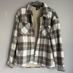 Men’s HFX Performance Fur Lined Flannel Jacket